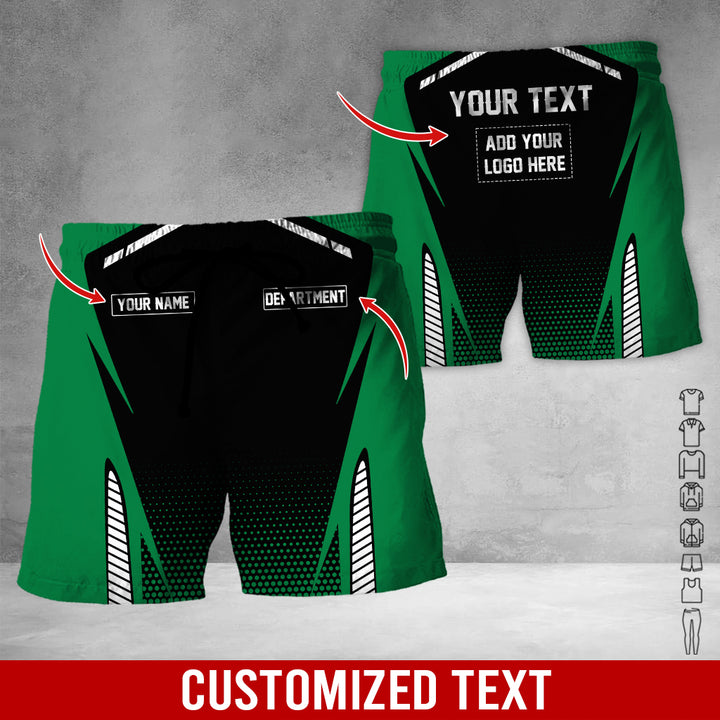 Personalized Name And Text Color Over Printed Clothes NJ721