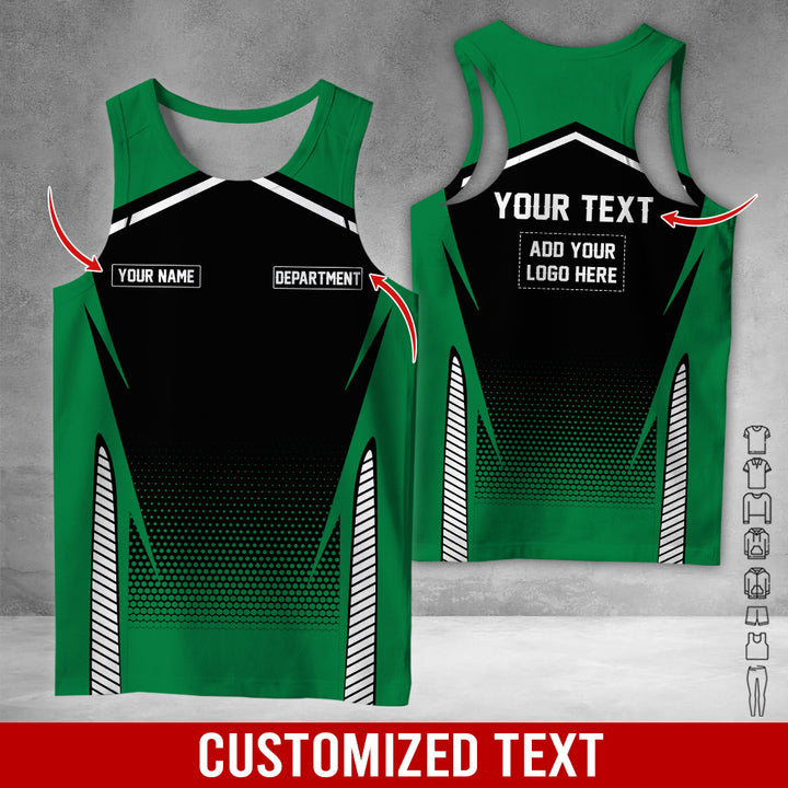 Personalized Name And Text Color Over Printed Clothes NJ721