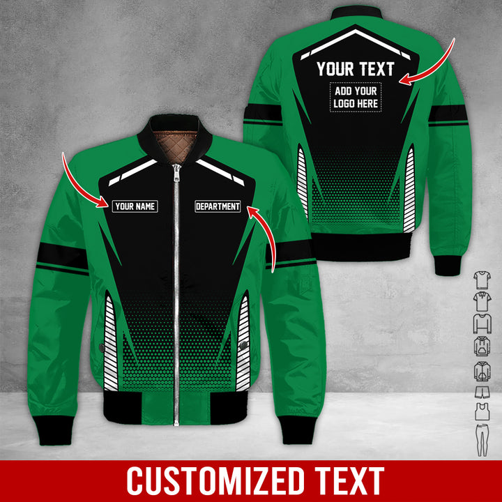 Personalized Name And Text Color Over Printed Clothes NJ721