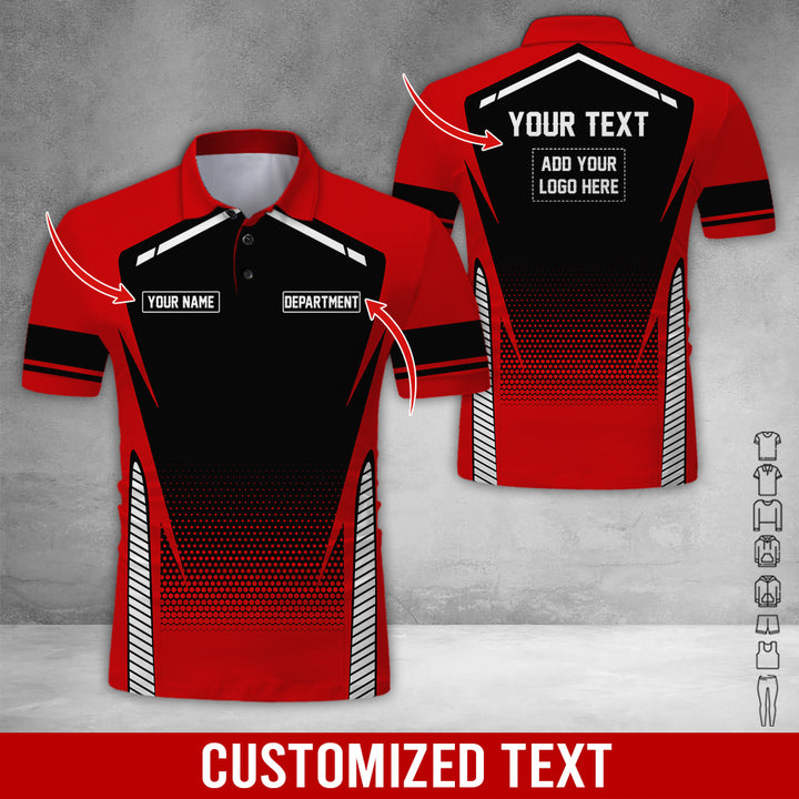 Personalized Name And Text Color Over Printed Clothes NJ721