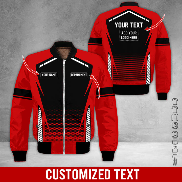 Personalized Name And Text Color Over Printed Clothes NJ721