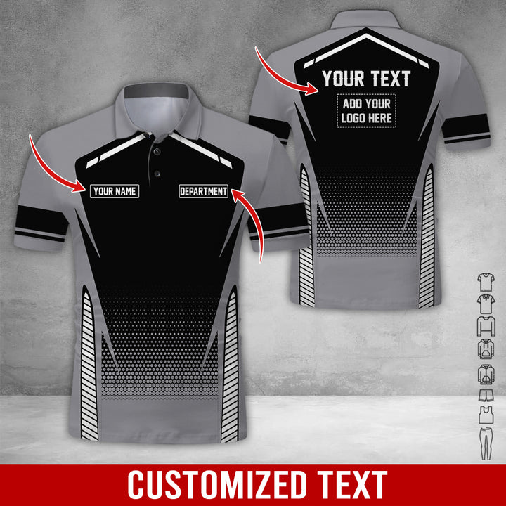 Personalized Name And Text Color Over Printed Clothes NJ721