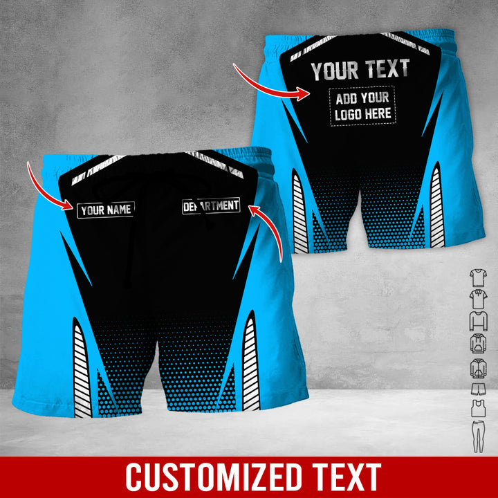Personalized Name And Text Color Over Printed Clothes NJ721