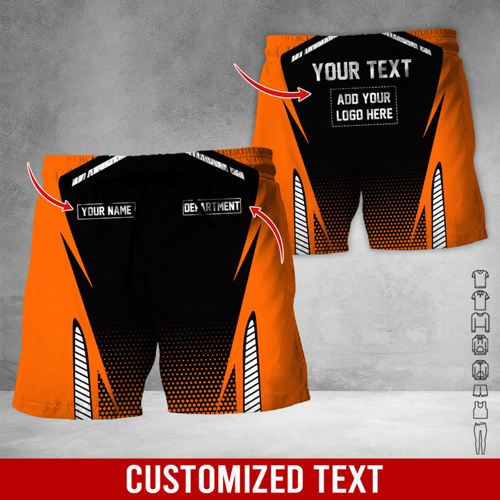 Personalized Name And Text Color Over Printed Clothes NJ721