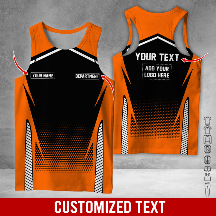 Personalized Name And Text Color Over Printed Clothes NJ721