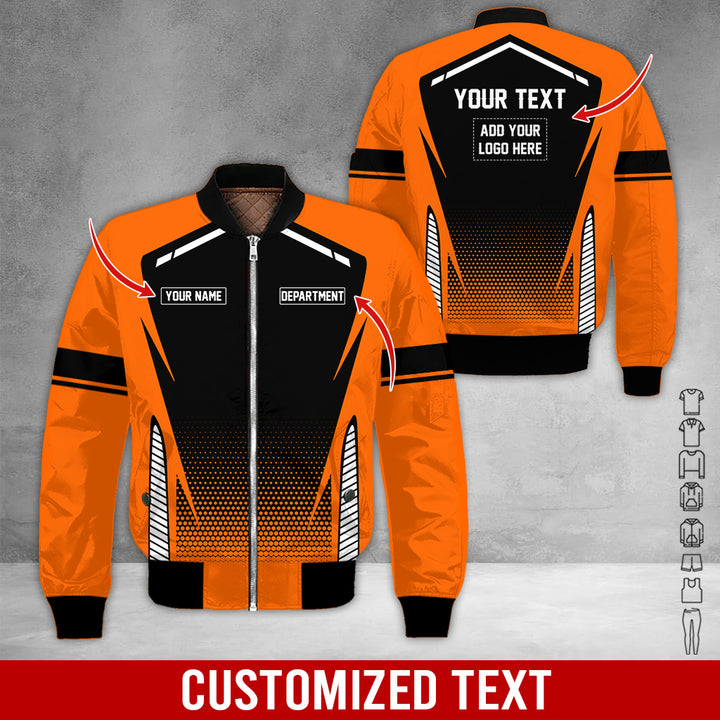 Personalized Name And Text Color Over Printed Clothes NJ721