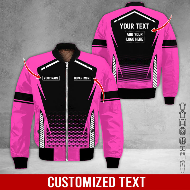 Personalized Name And Text Color Over Printed Clothes NJ721