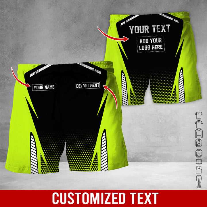 Personalized Name And Text Color Over Printed Clothes NJ721