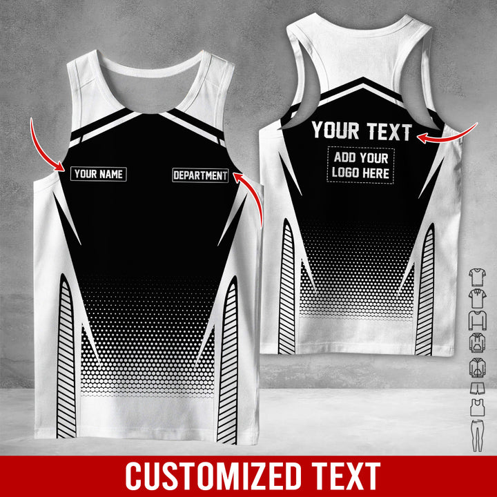 Personalized Name And Text Color Over Printed Clothes NJ721