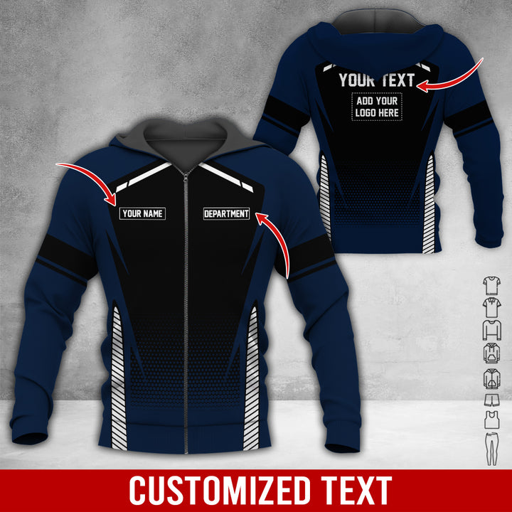 Personalized Name And Text Color Over Printed Clothes NJ721