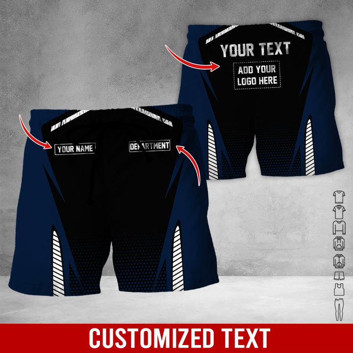 Personalized Name And Text Color Over Printed Clothes NJ721
