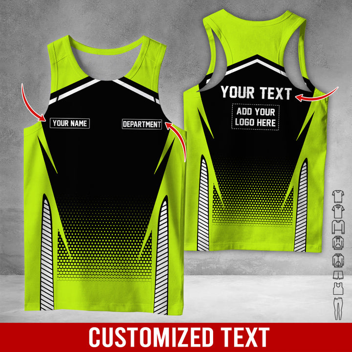 Personalized Name And Text Color Over Printed Clothes NJ721