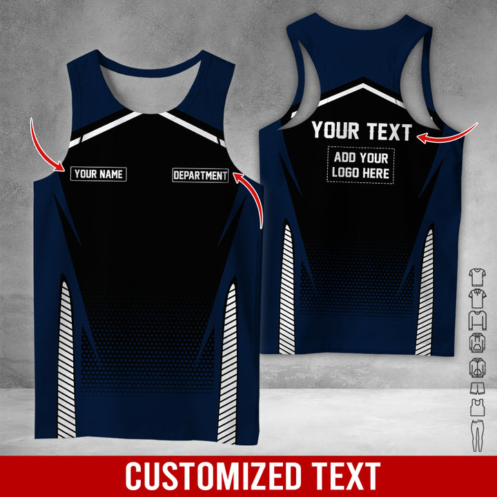 Personalized Name And Text Color Over Printed Clothes NJ721