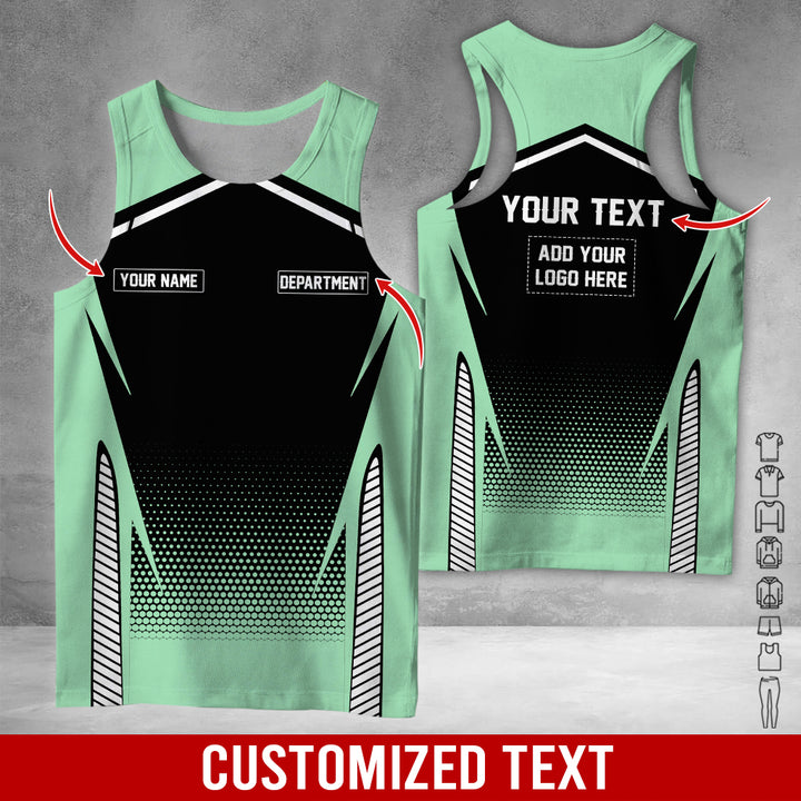 Personalized Name And Text Color Over Printed Clothes NJ721