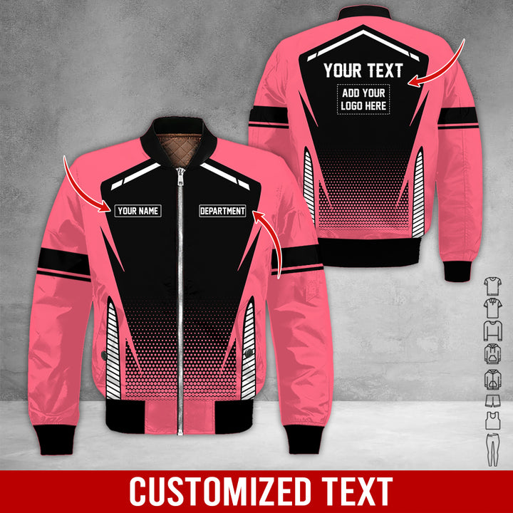 Personalized Name And Text Color Over Printed Clothes NJ721