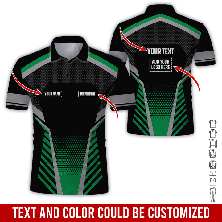 Personalized Name And Text Color Over Printed Clothes SU806