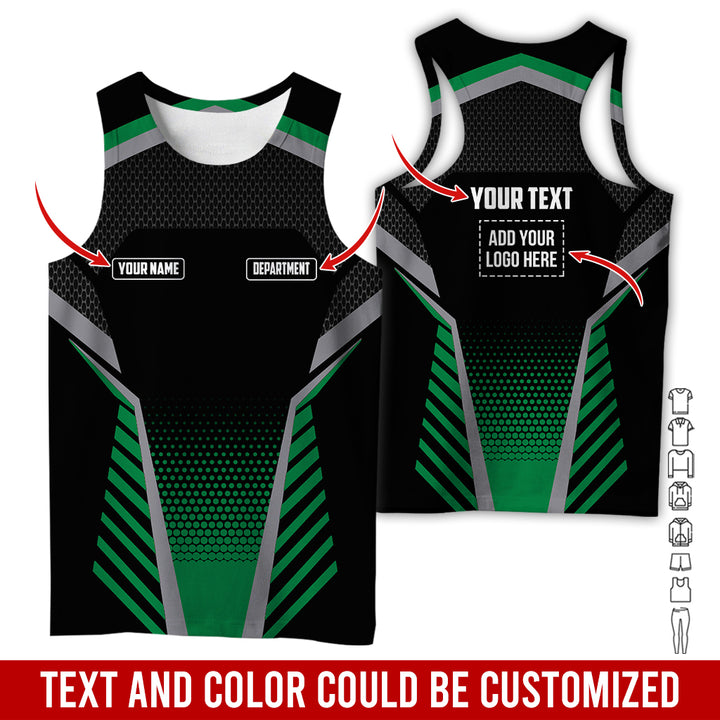 Personalized Name And Text Color Over Printed Clothes SU806
