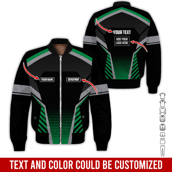 Personalized Name And Text Color Over Printed Clothes SU806