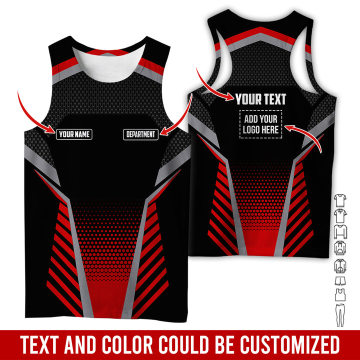 Personalized Name And Text Color Over Printed Clothes SU806