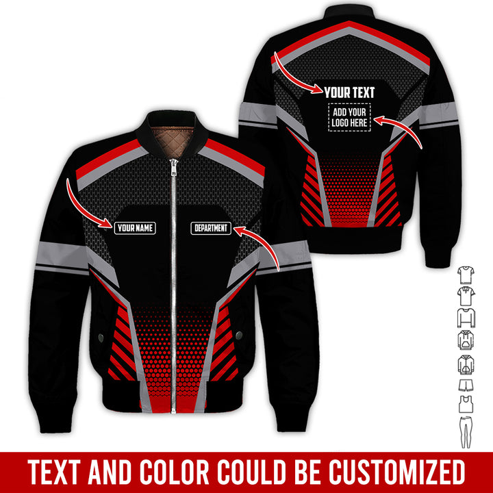 Personalized Name And Text Color Over Printed Clothes SU806