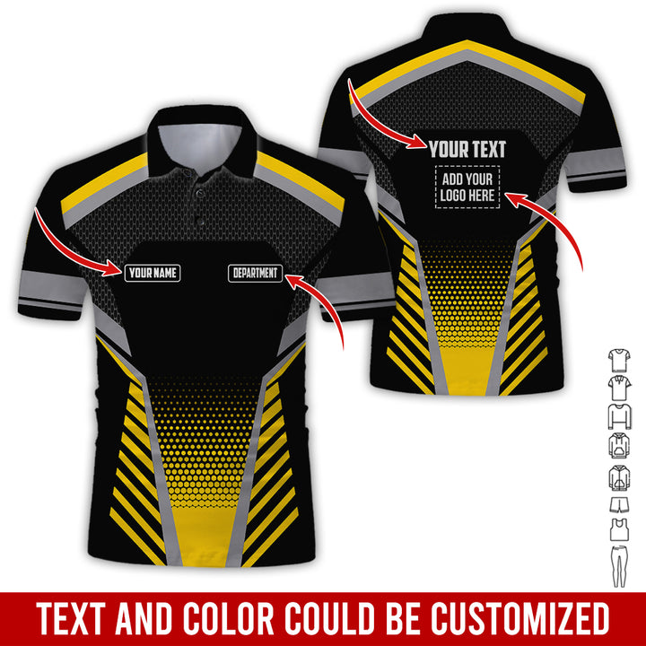 Personalized Name And Text Color Over Printed Clothes SU806