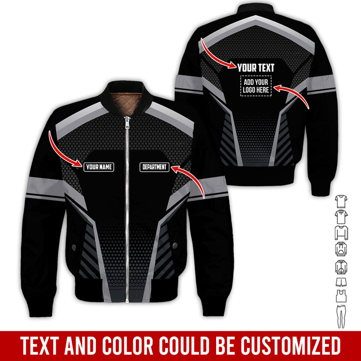 Personalized Name And Text Color Over Printed Clothes SU806