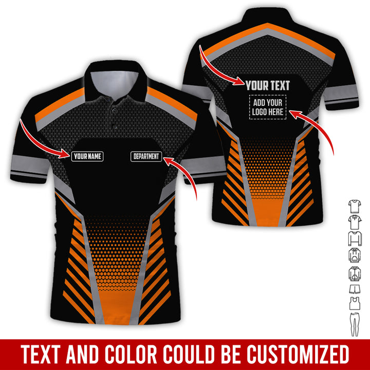 Personalized Name And Text Color Over Printed Clothes SU806