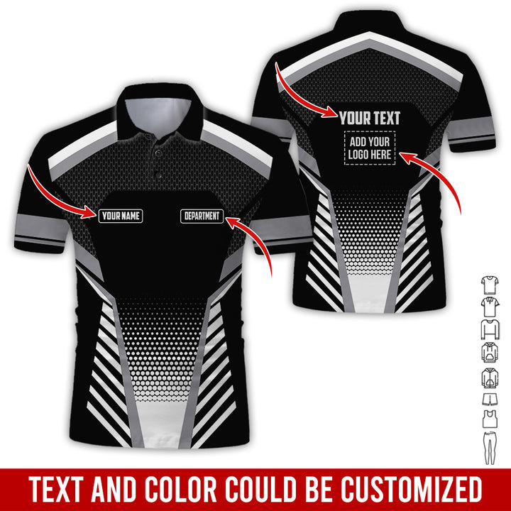 Personalized Name And Text Color Over Printed Clothes SU806