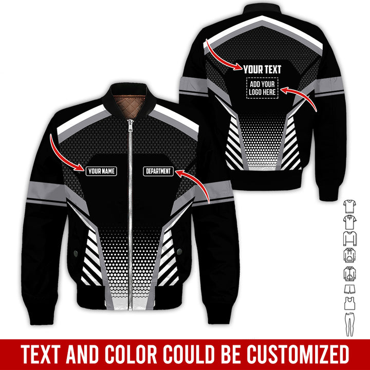 Personalized Name And Text Color Over Printed Clothes SU806