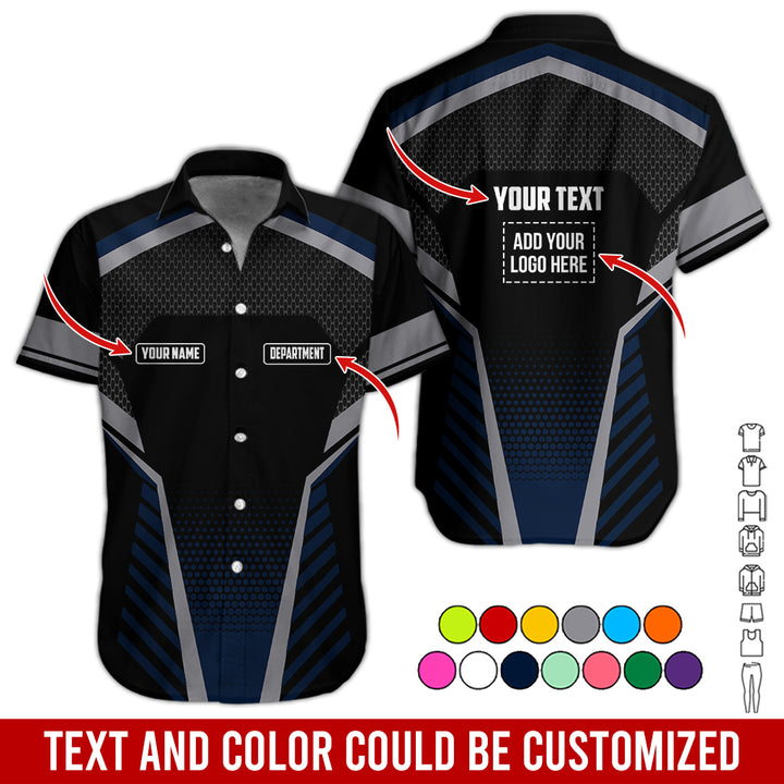 Personalized Name And Text Color Over Printed Clothes SU806