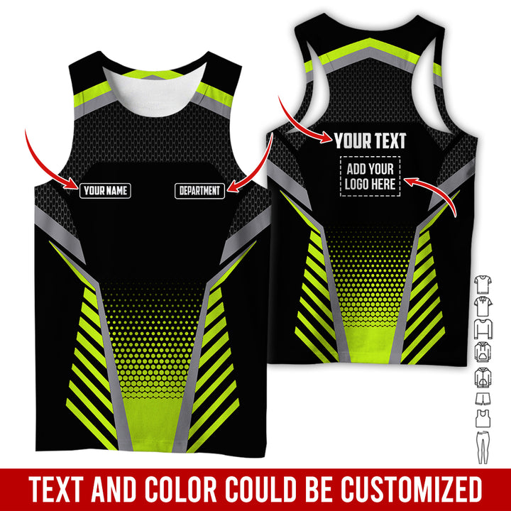 Personalized Name And Text Color Over Printed Clothes SU806
