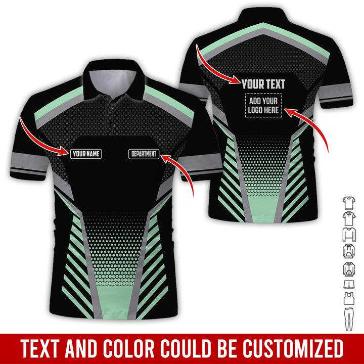 Personalized Name And Text Color Over Printed Clothes SU806