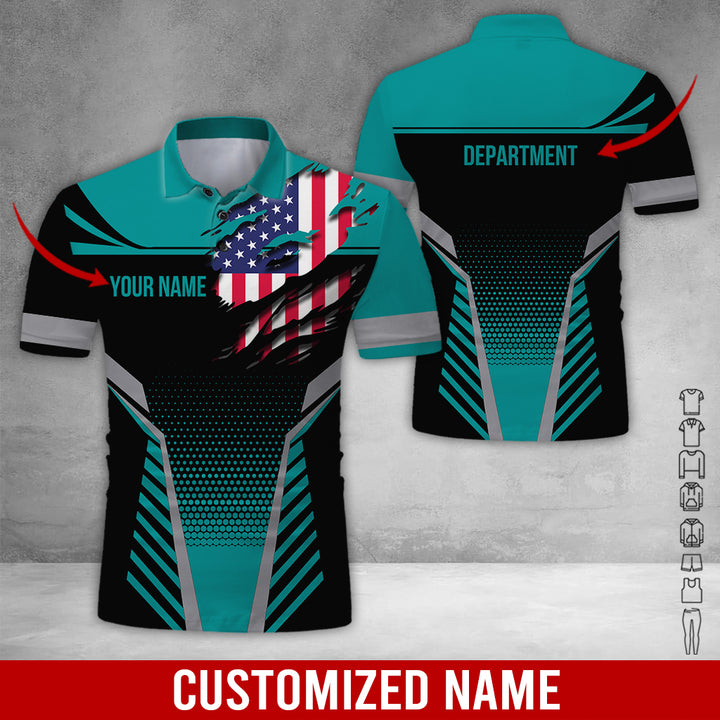Custom Workwear Style 3D All Over Printed Clothes DV898