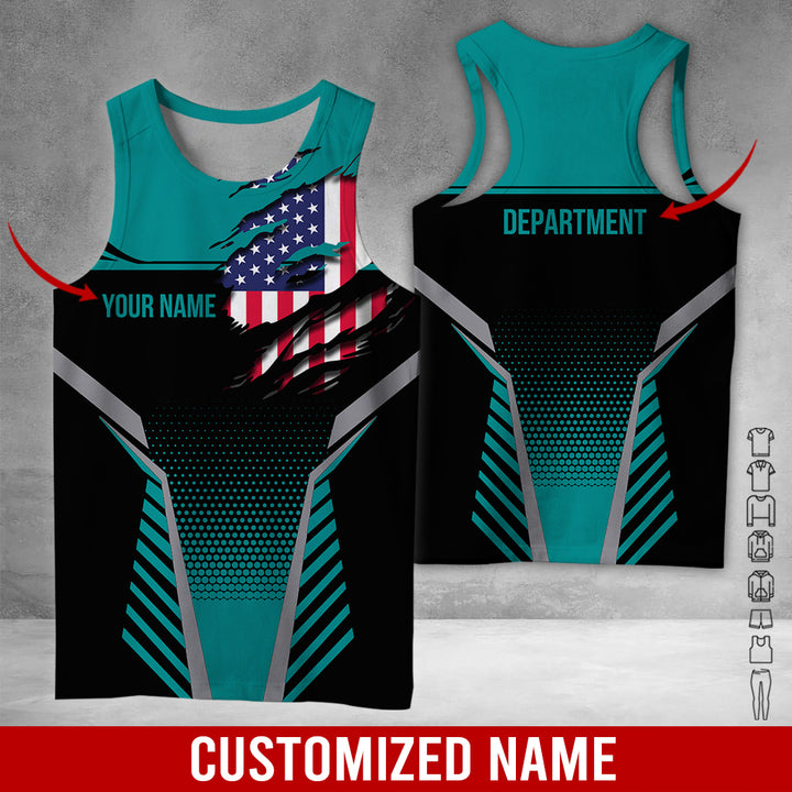 Custom Workwear Style 3D All Over Printed Clothes DV898