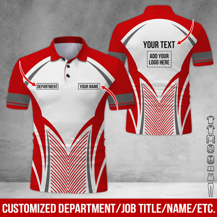 Customized Text Heavy Equipment Uniform Full Colors All Over Printed Clothes SC128