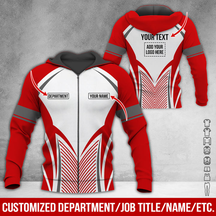 Customized Text Heavy Equipment Uniform Full Colors All Over Printed Clothes SC128
