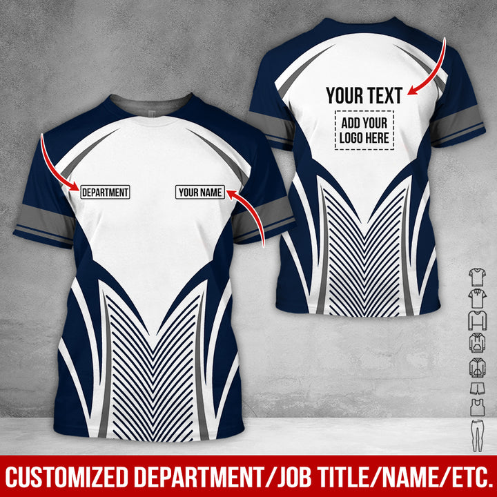 Customized Text Heavy Equipment Uniform Full Colors All Over Printed Clothes SC128