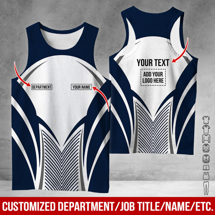 Customized Text Heavy Equipment Uniform Full Colors All Over Printed Clothes SC128