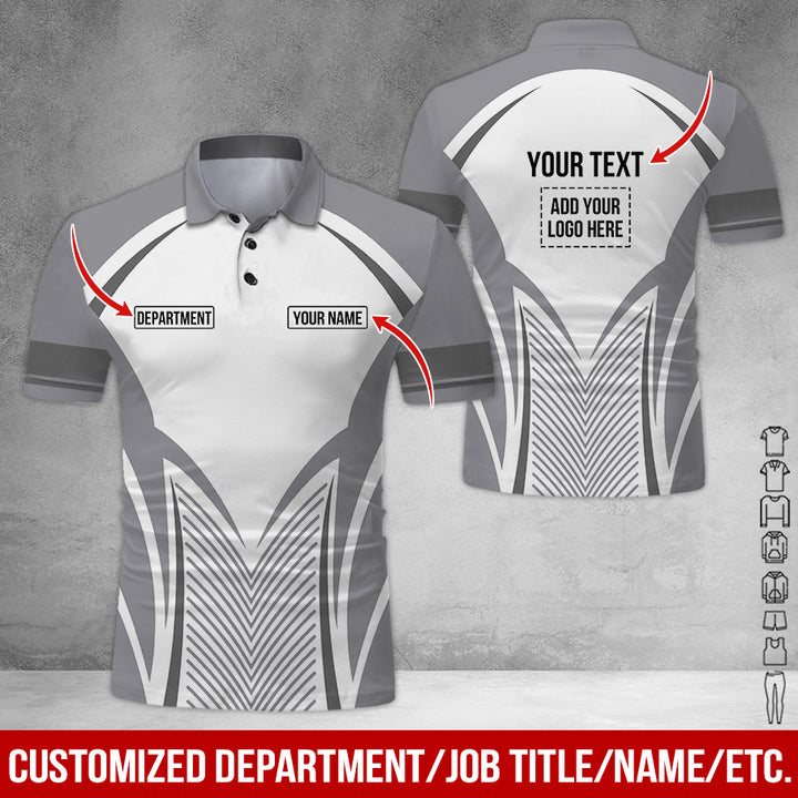 Customized Text Heavy Equipment Uniform Full Colors All Over Printed Clothes SC128