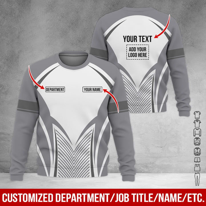 Customized Text Heavy Equipment Uniform Full Colors All Over Printed Clothes SC128