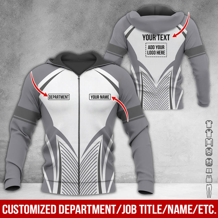 Customized Text Heavy Equipment Uniform Full Colors All Over Printed Clothes SC128