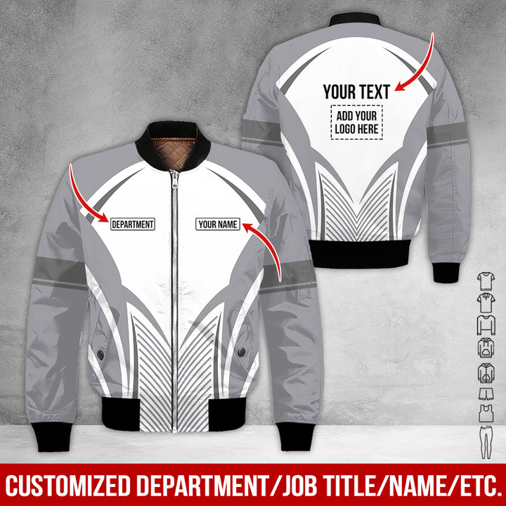 Customized Text Heavy Equipment Uniform Full Colors All Over Printed Clothes SC128