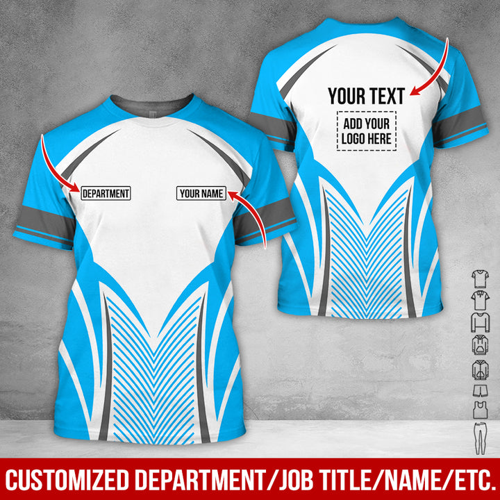 Customized Text Heavy Equipment Uniform Full Colors All Over Printed Clothes SC128