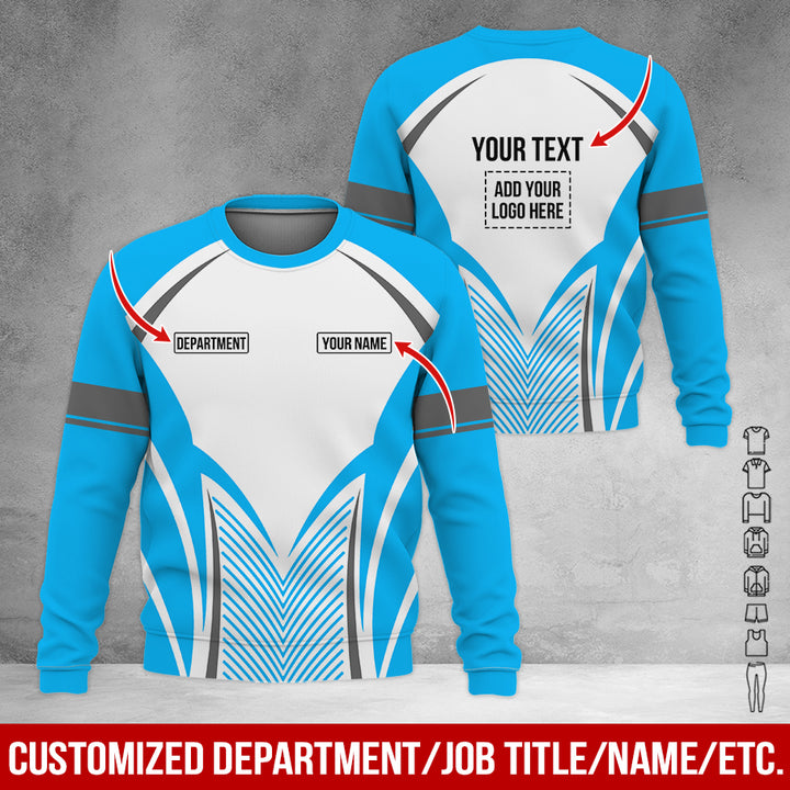Customized Text Heavy Equipment Uniform Full Colors All Over Printed Clothes SC128