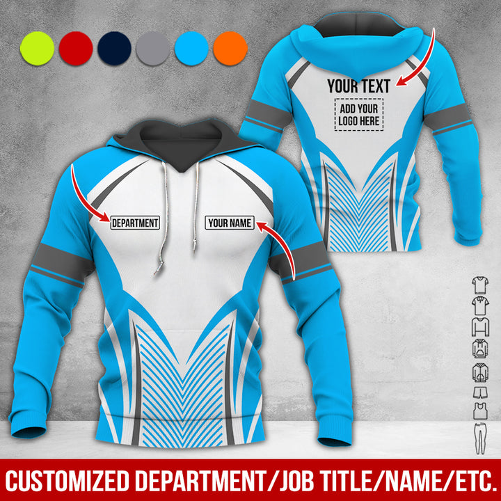 Customized Text Heavy Equipment Uniform Full Colors All Over Printed Clothes SC128