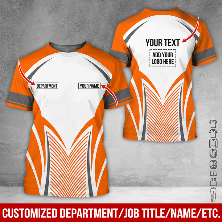 Customized Text Heavy Equipment Uniform Full Colors All Over Printed Clothes SC128