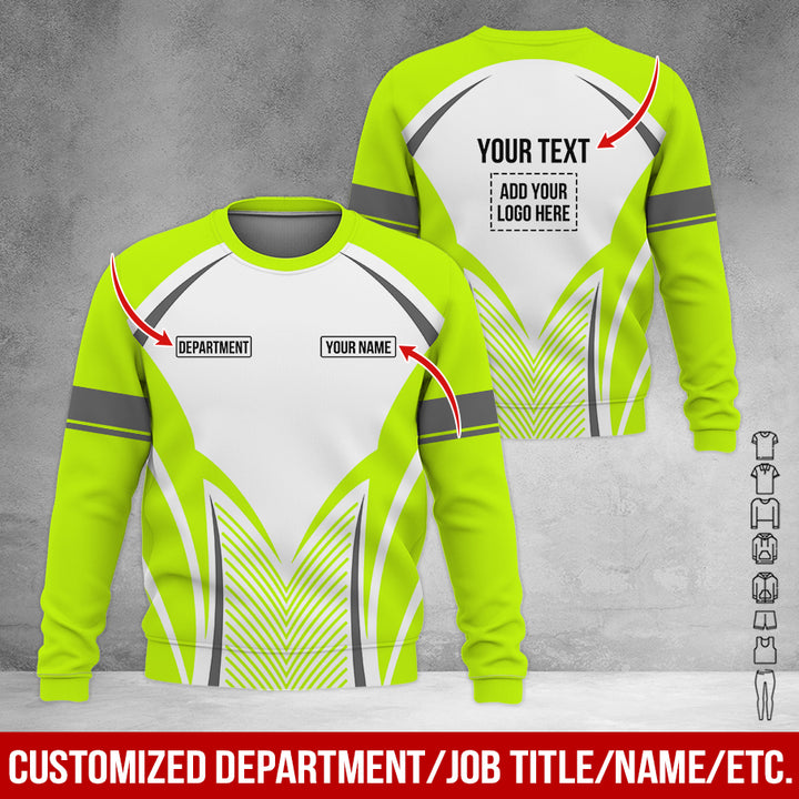 Customized Text Heavy Equipment Uniform Full Colors All Over Printed Clothes SC128