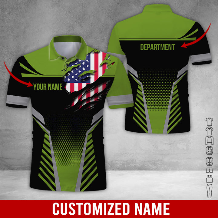 Custom Workwear Style 3D All Over Printed Clothes DV898