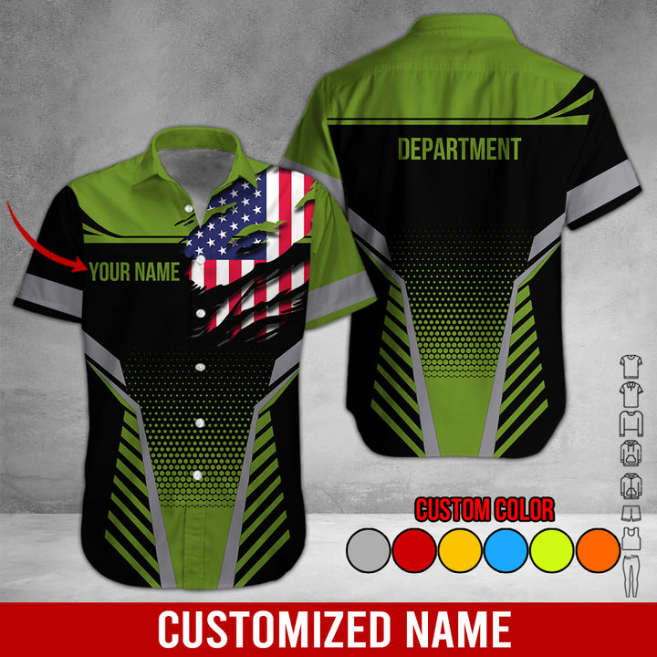 Custom Workwear Style 3D All Over Printed Clothes DV898