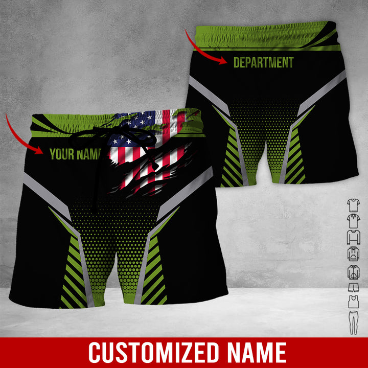Custom Workwear Style 3D All Over Printed Clothes DV898
